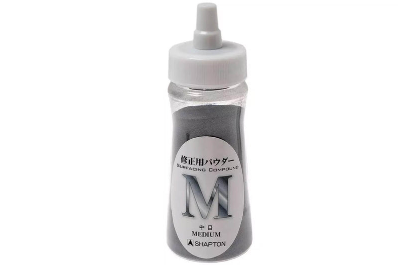 Poudre abrasive grains moyens Shapton pour redresser les pierres à aiguiser