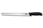 Couteau à jambon denté Victorinox 36cm manche fibrox noir