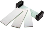 Set 3 pierres à aiguiser japonaises Shapton Glass Stone 50408 grains 500, 2000 et 16000 + support