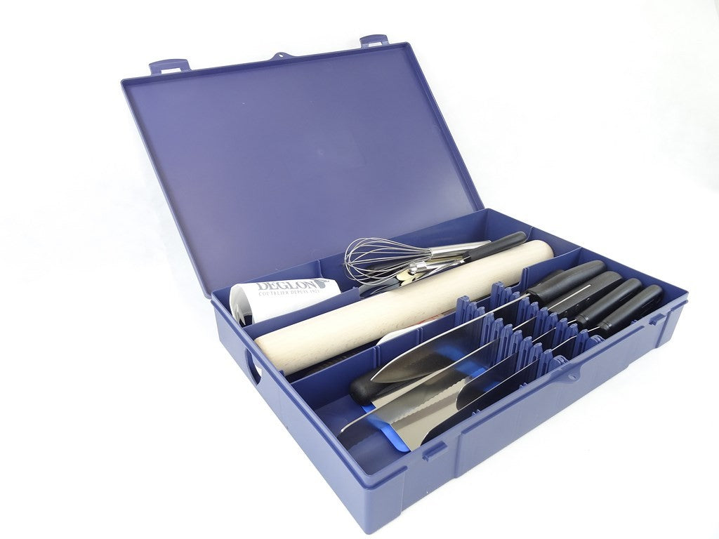 Mallette de pâtissier 33 accessoires Urban Case DEGLON noire