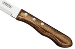 Set de 12 couteaux à steak Tramontina Jumbo lame 13cm manche marron