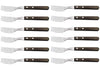 Set de 12 fourchettes Tramontina Gaucho manche marron