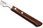 Set de 12 couteaux à steak Tramontina lame crantée 10cm manche marron