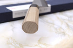 Couteau de chef kiritsuke 24cm japonais artisanal Sakai Kikumori Kikuzuki Rin