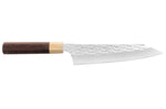 Couteau de chef japonais artisanal martelé Yu Kurosaki senko 21cm acier SG2