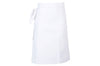 Tablier de cuisine mixte demi-chef Robur Phoenix blanc 100% coton