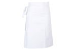 Tablier de cuisine mixte demi-chef Robur Phoenix blanc 100% coton