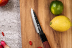 Coffret 2 couteaux Sayuto Séquoia San Mai Santoku + Office