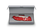 Couteau pliant Victorinox Evoke Alox 0.9415.D20 manche alox rouge 13,6cm