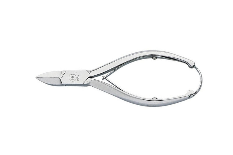 Pince à ongles HB INOX en acier inox avec incarnés mors droits 14cm