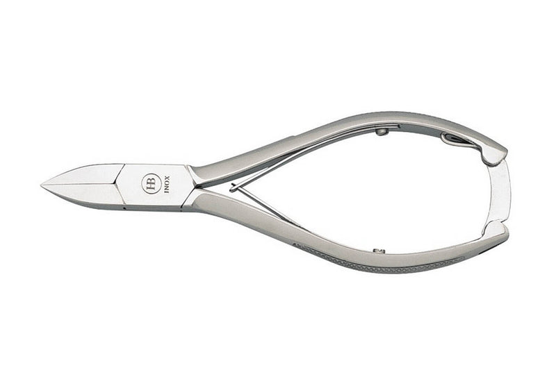 Pince à ongles HB INOX incarnés en acier inox avec mors droits 15cm