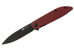Couteau pliant Sencut Bocll II S220193 lame noire manche en G10 rouge 9,5cm