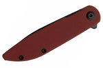 Couteau pliant Sencut Bocll II S220193 lame noire manche en G10 rouge 9,5cm