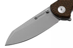 Couteau pliant Sencut Fritch S220143 manche en micarta marron 10,2cm