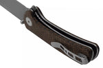 Couteau pliant Sencut Fritch S220143 manche en micarta marron 10,2cm