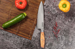 Couteau de chef 20cm Wusaki Fujiko 10CR damas