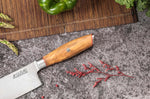 Couteau nakiri 17cm Wusaki Fujiko 10CR damas