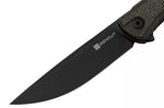 Couteau pliant Sencut Scitus S210423 manche en micarta vert foncé 11,5cm