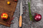 Coffret 3 couteaux Wusaki Fujiko 10CR damas Chef + Office + Universel