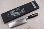 Couteau nakiri 17cm Wusaki Fujiko Black 10CR