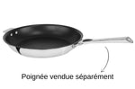 Poêle antiadhérente Cristel Casteline Exceliss amovible en inox 5 plis
