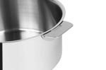 Sauteuse Cristel Mutine amovible en inox 3 plis