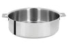 Sauteuse Cristel Mutine amovible en inox 3 plis - 28cm