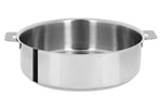 Sauteuse Cristel Mutine amovible en inox 3 plis - 28cm