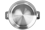 Sauteuse Cristel Mutine amovible en inox 3 plis