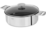 Sauteuse antiadhérente Cristel Casteline amovible Exceliss en inox 5 plis