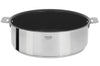Sauteuse antiadhérente Cristel Casteline amovible Exceliss en inox 5 plis - 28cm