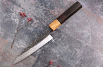 Couteau universel 13,5cm japonais artisanal Yuzo Black SLD ébène et olivier
