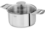 Casserole Cristel Casteline amovible en inox 5 plis