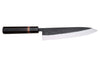 Couteau de chef 21cm japonais artisanal Yuzo Black SLD ébène et cognassier