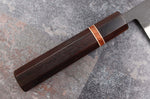 Couteau de chef 21cm japonais artisanal Yuzo Black SLD ébène et cognassier