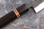 Couteau universel 13,5cm japonais artisanal Yuzo Black SLD ébène et cognassier