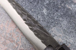 Couteau universel 13,5cm japonais artisanal Yuzo Black SLD ébène et cognassier