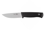Couteau Fallkniven F1 VGWolf Swedish Air Force lame 9,7cm manche thermorun noir + étui en cuir