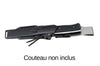 Etui Fallkniven F1XEZCLIP pour couteau F1x en zytel avec clip inox