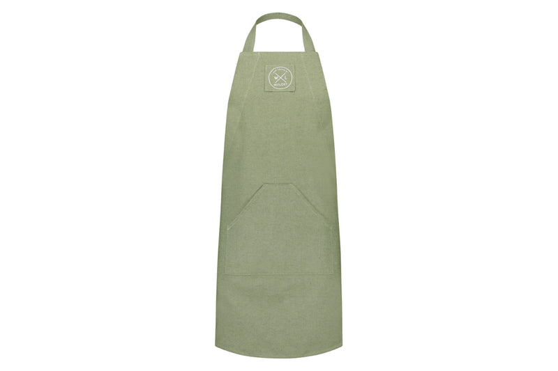 Tablier de cuisine Witloft en coton recyclé - Pistache