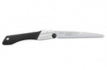 Scie pliante d'élagage Silky Gomboy 121-21 lame droite manche caoutchouc noir 23,3cm
