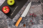 Coffret 3 couteaux Wusaki Damas 10Cr olivier Chef + Universel + Office