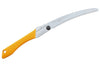 Scie pliante d'élagage Silky Gomboy 717-24 lame courbée manche caoutchouc orange 27cm