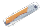 Scie pliante d'élagage Silky Gomboy 717-24 lame courbée manche caoutchouc orange 27cm