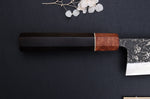 Couteau gyuto 21cm japonais artisanal Masashi Yamamoto SLD Kuro damas