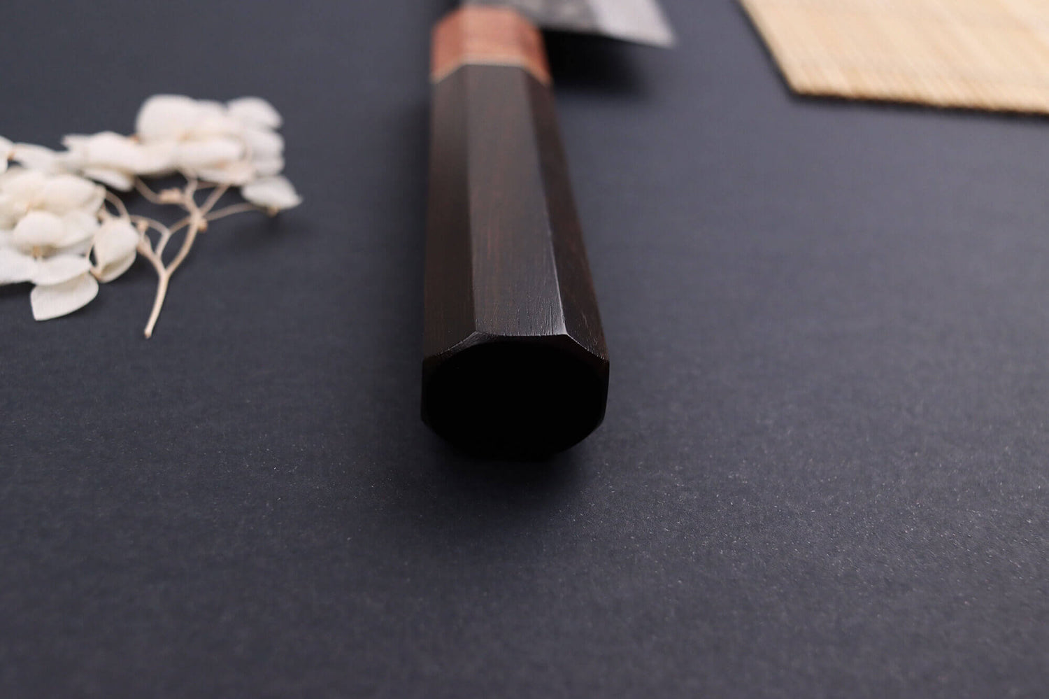 Couteau gyuto 21cm japonais artisanal Masashi Yamamoto SLD Kuro damas