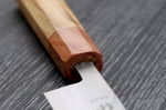 Couteau universel 13,5cm japonais artisanal Yuzo SLD olivier et cognassier
