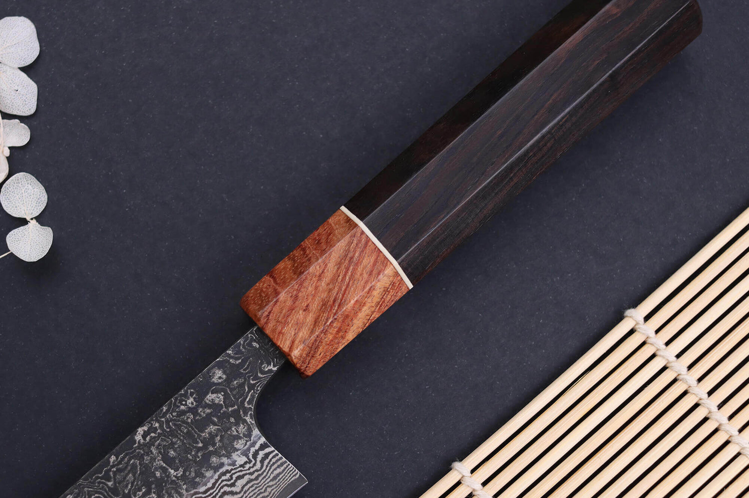 Couteau universel 15cm japonais artisanal Masashi Yamamoto SLD Kuro damas