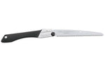 Scie pliante d'élagage Silky Gomboy 121-24 lame droite manche caoutchouc noir 27cm