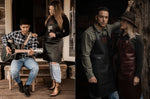 Tablier de cuisine artisanal en cuir Witloft Buffalo Collection - Noir